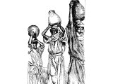 Women carrying water pots